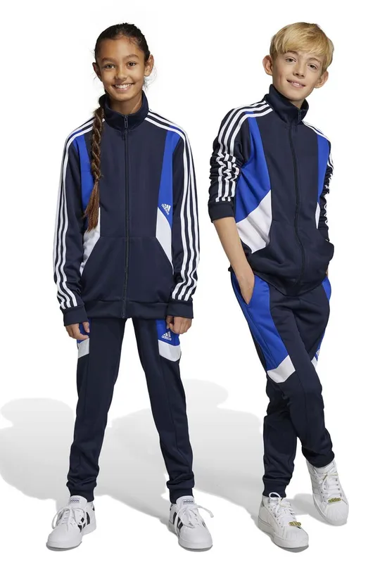 тёмно-синий Детский спортивный костюм adidas 3S CB TS Для мальчиков
