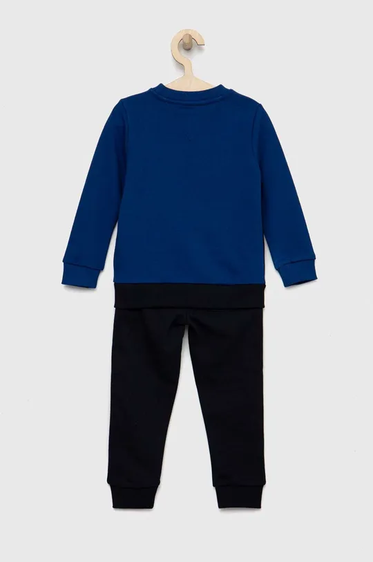 Παιδική βαμβακερή αθλητική φόρμα Tommy Hilfiger σκούρο μπλε
