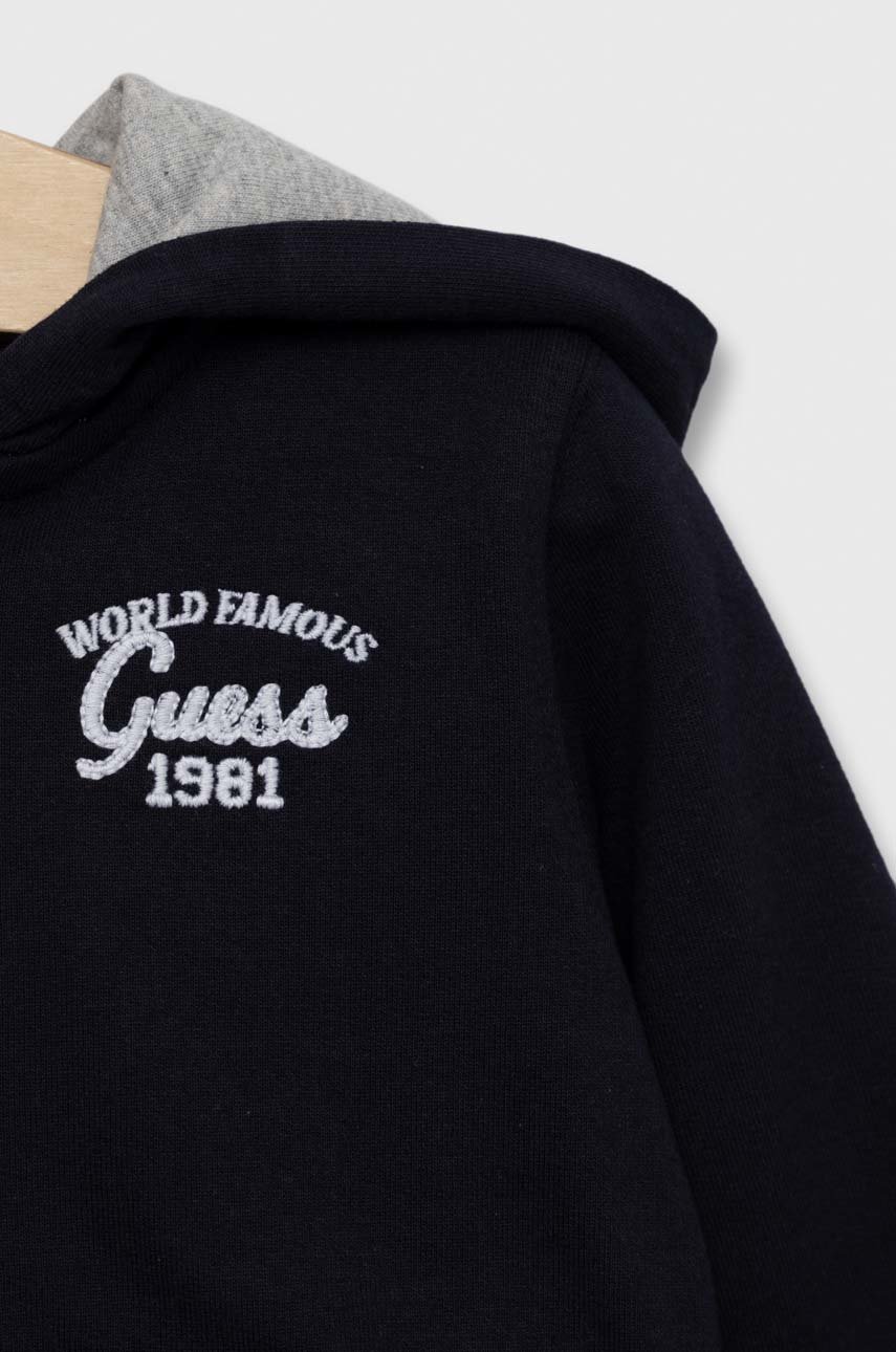 Guess dres bawełniany niemowlęcy 100 % Bawełna