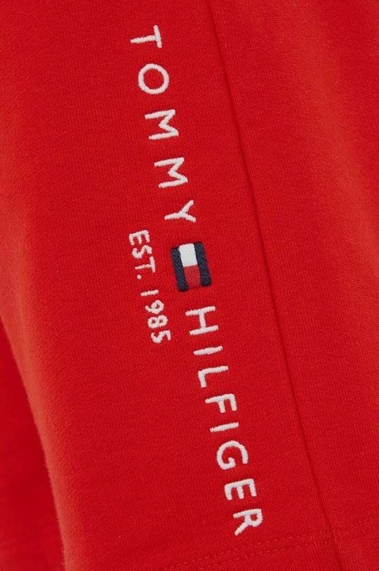 červená Detská bavlnená súprava Tommy Hilfiger