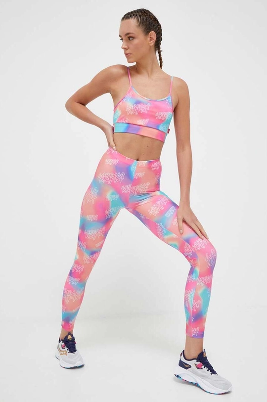 LaBellaMafia top i legginsy treningowe multicolor