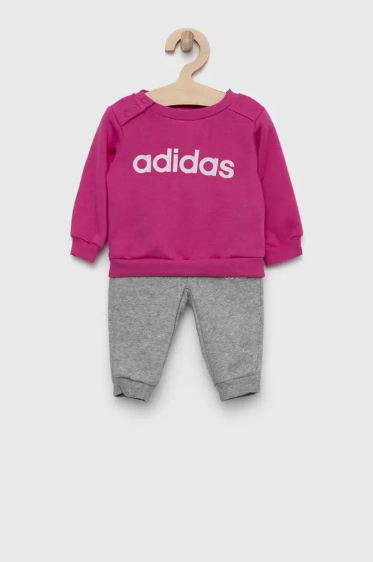 roza Dječja trenirka adidas I LIN FL Za djevojčice