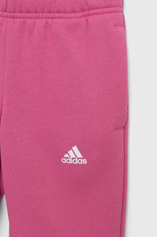 różowy adidas dres dziecięcy LK BOS JOG