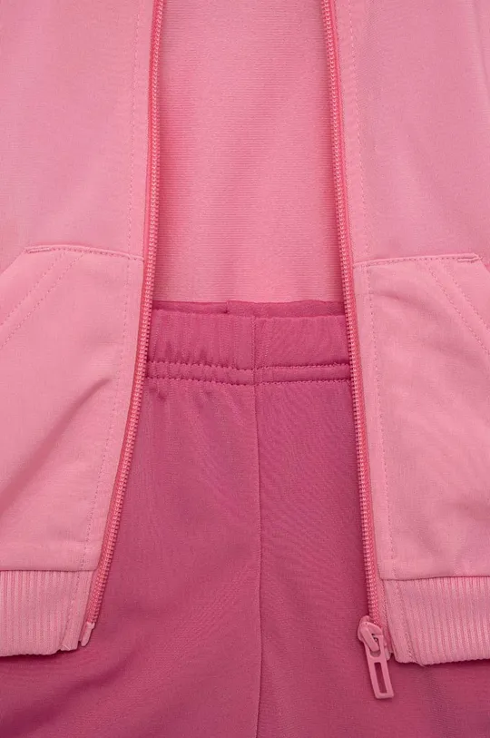 рожевий Дитячий спортивний костюм adidas LK 3S SHINY