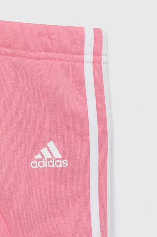 różowy adidas dres niemowlęcy I BOS LOGO