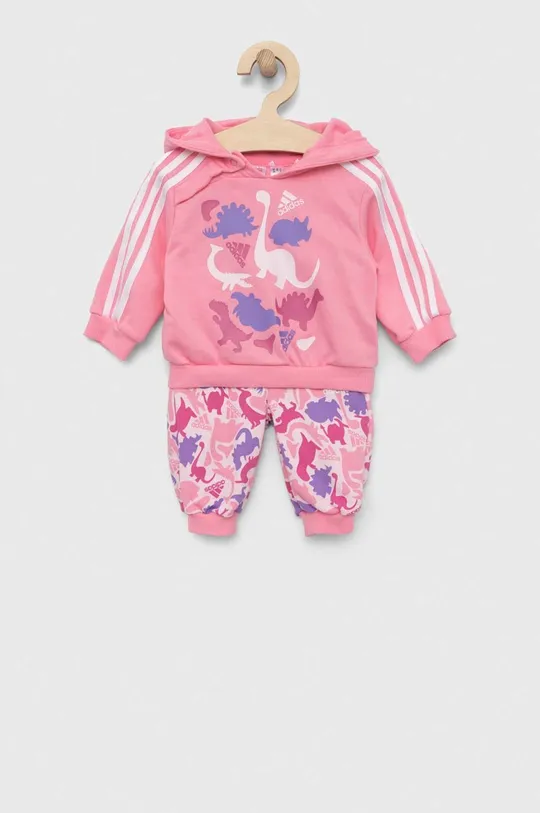розовый Детский спортивный костюм adidas I AOP FT Для девочек