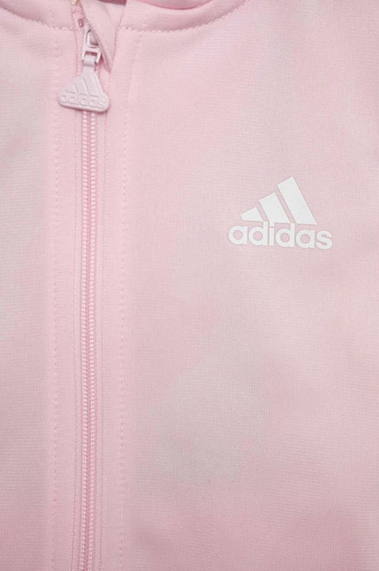 Detská tepláková súprava adidas I 3S SHINY  100 % Polyester