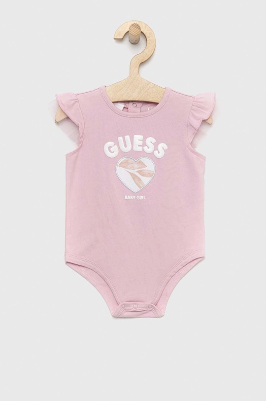 Komplet za bebe Guess roza