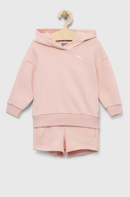 ροζ Παιδική φόρμα Puma Loungewear Short Suit G Για κορίτσια