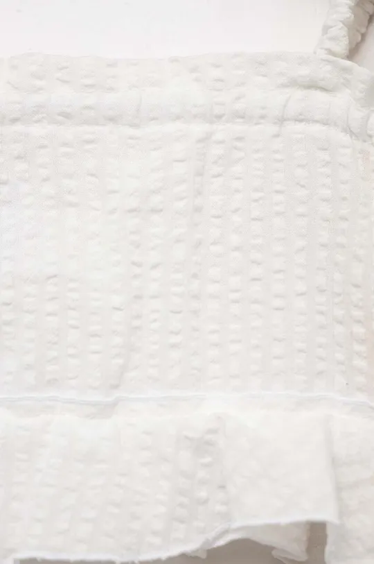biały Jamiks komplet bawełniany dziecięcy