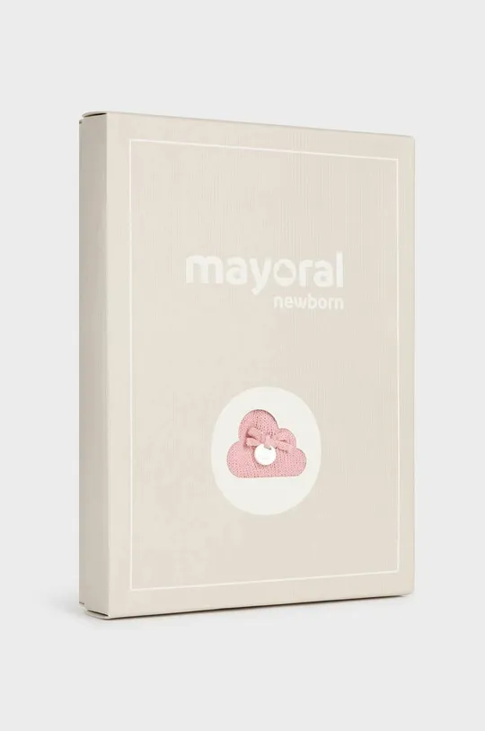Mayoral Newborn komplet bawełniany niemowlęcy Dziewczęcy