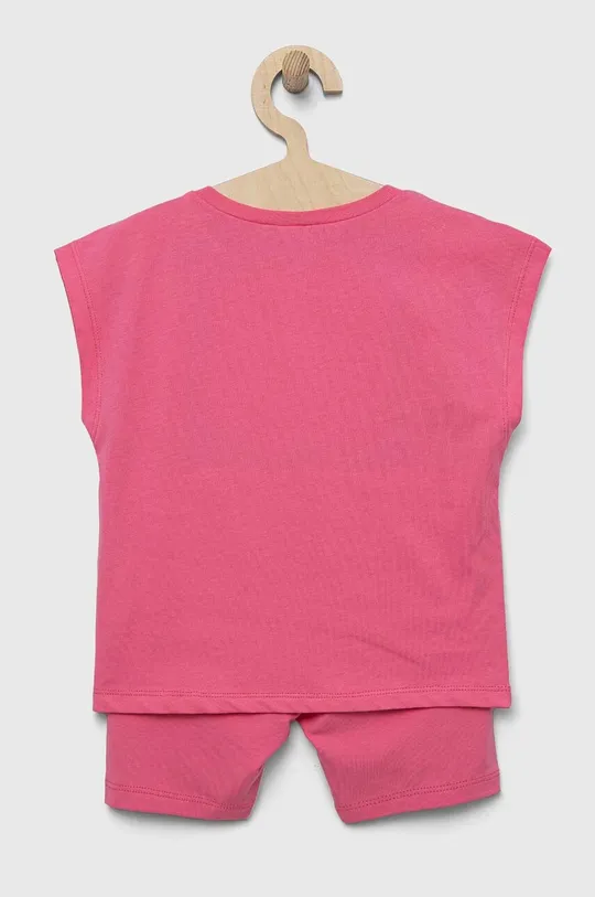 Otroški komplet United Colors of Benetton roza