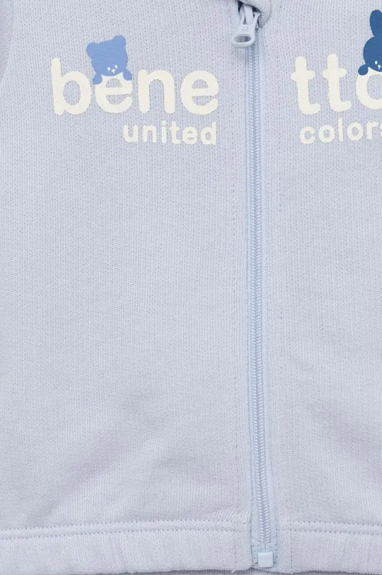 Otroška bombažna trenirka United Colors of Benetton  100 % Bombaž