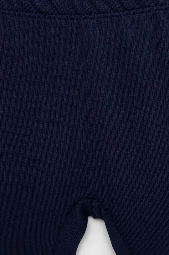 σκούρο μπλε Βρεφική βαμβακερή φόρμα United Colors of Benetton