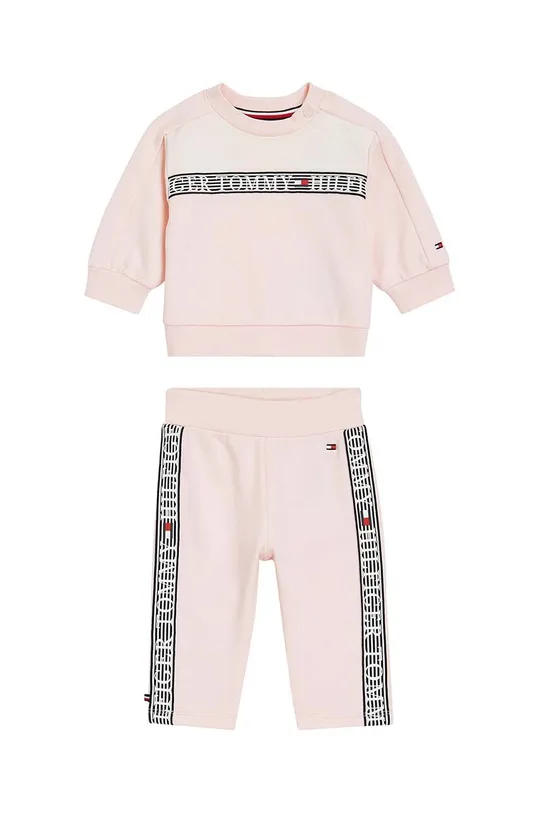 розовый Спортивный костюм для младенцев Tommy Hilfiger Для девочек