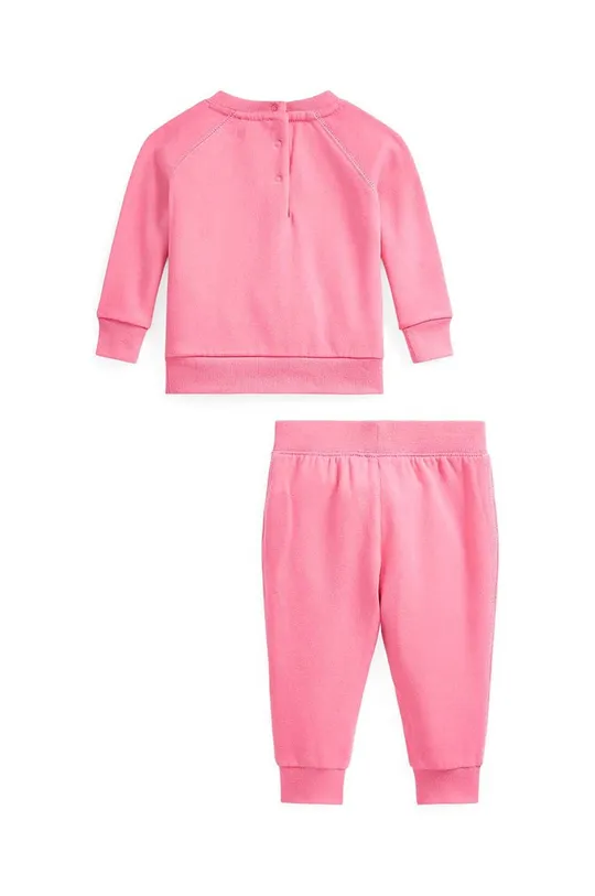 Cпортивний костюм для немовлят Polo Ralph Lauren рожевий