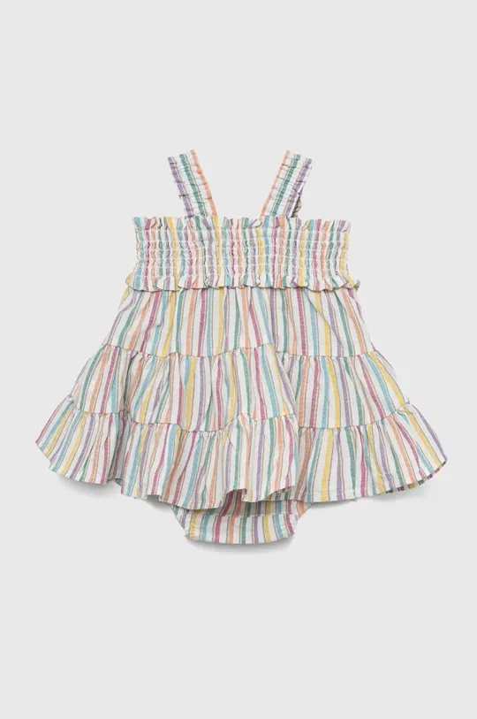 šarena Pamučna haljina za bebe GAP