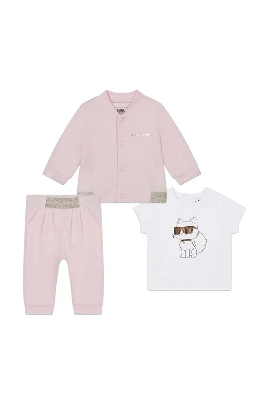ροζ Σετ μωρού Karl Lagerfeld Για κορίτσια