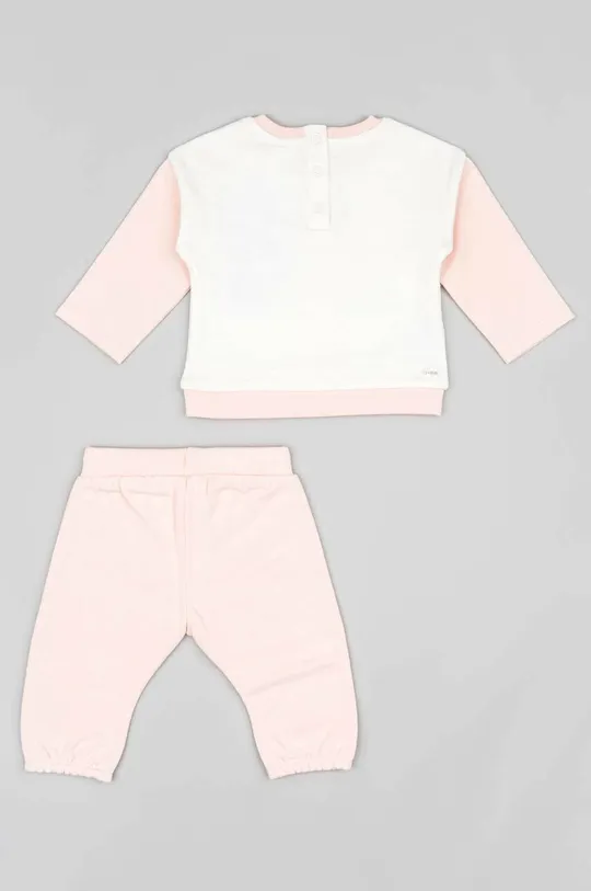 Cпортивний костюм для немовлят zippy рожевий