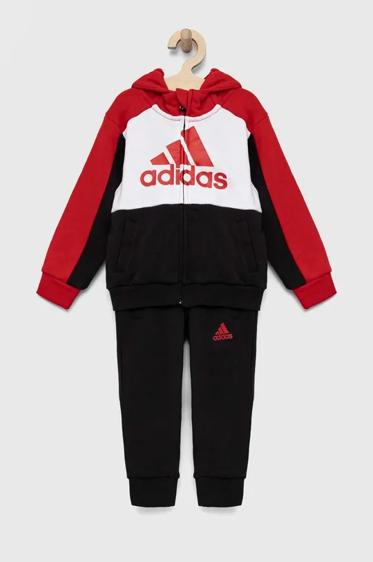 червоний Дитячий спортивний костюм adidas LK BOS TS Дитячий