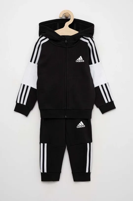 чорний Дитячий спортивний костюм adidas LK 3S TS Дитячий