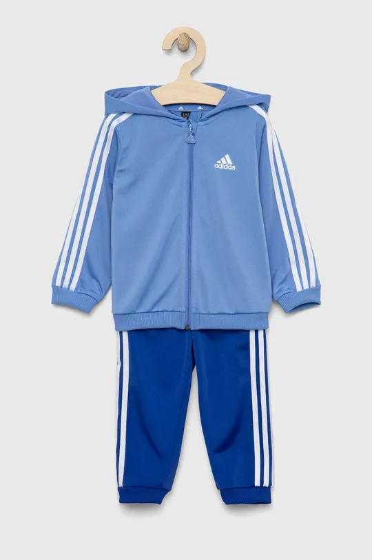 голубой Детский спортивный костюм adidas I 3S SHINY Детский