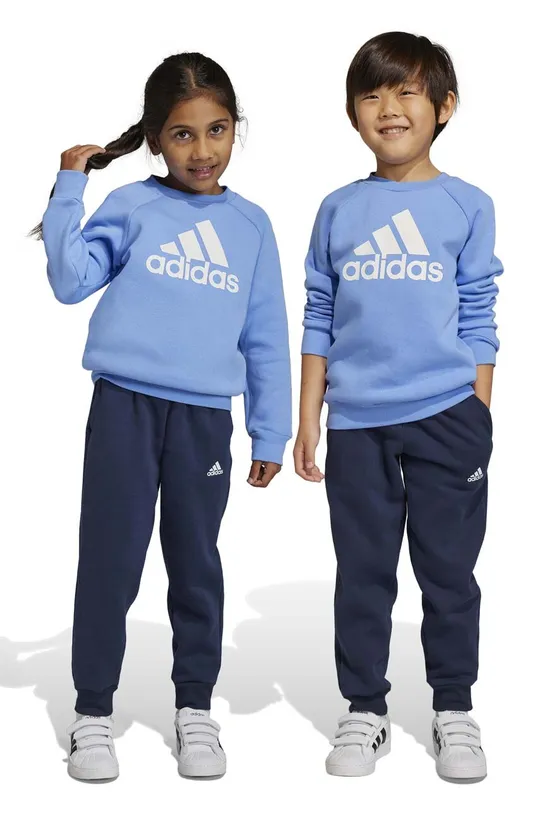 блакитний Дитячий спортивний костюм adidas LK BOS JOG Дитячий