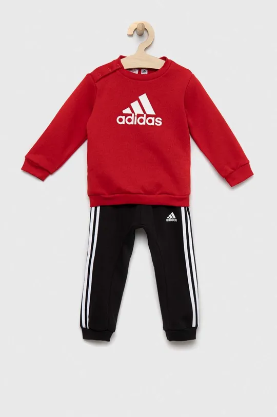 czerwony adidas dres dziecięcy I BOS LOGO Dziecięcy