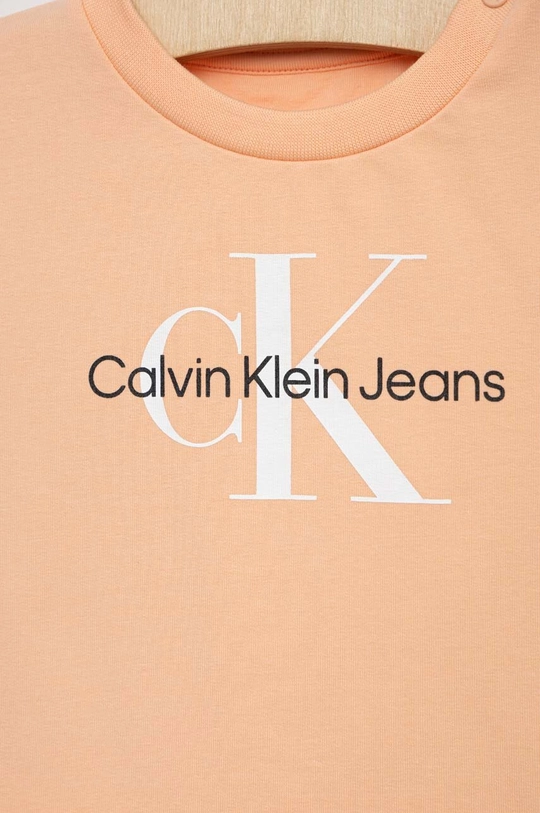 narancssárga Calvin Klein Jeans gyerek együttes