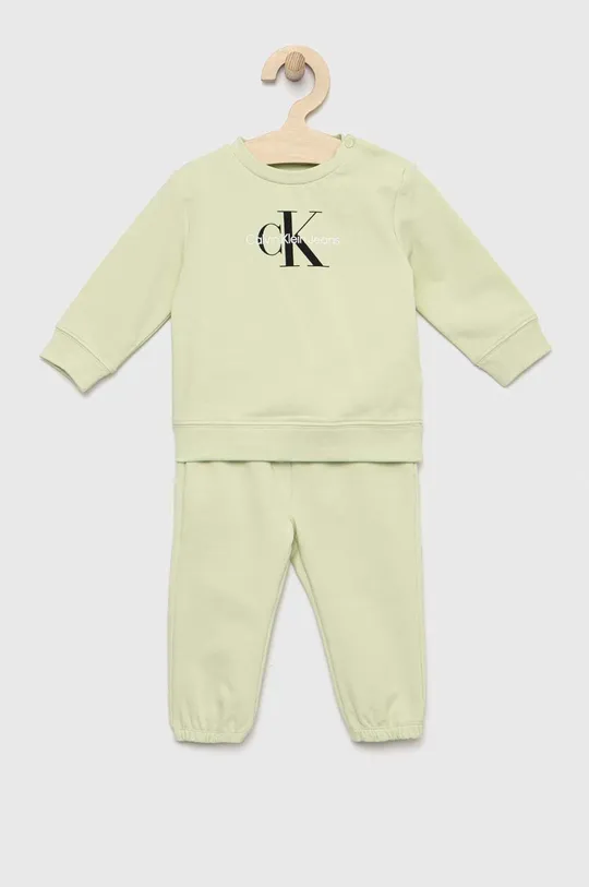 зелений Комплект для немовлят Calvin Klein Jeans Дитячий