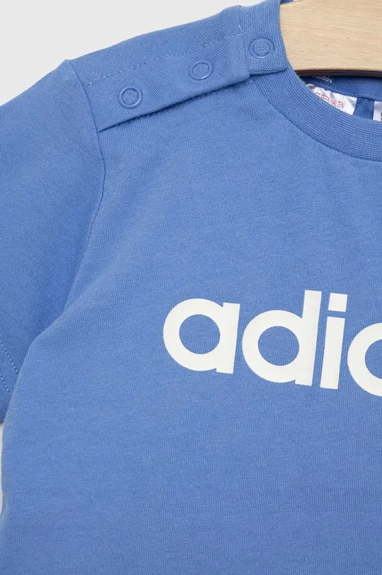 adidas gyerek pamut melegítő szett I LIN CO T kék