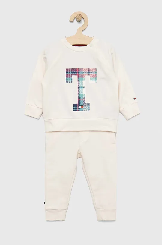 kremowy Tommy Hilfiger dres niemowlęcy Dziecięcy