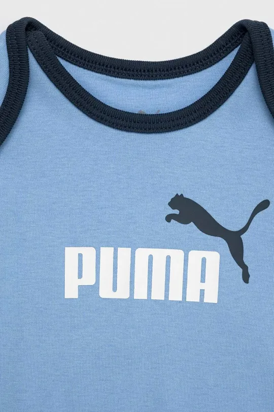 Βρεφικό βαμβακερό σετ Puma Minicats Beanie Newborn Set