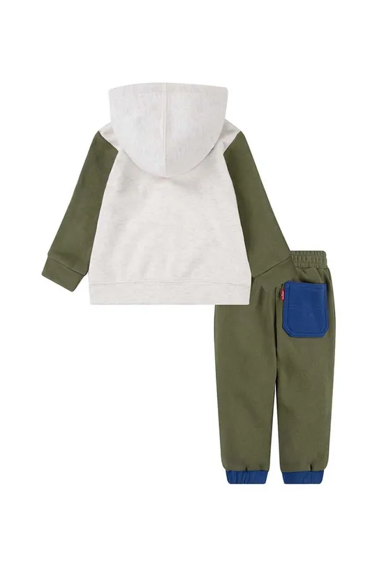 Спортивный костюм для младенцев Levi's зелёный