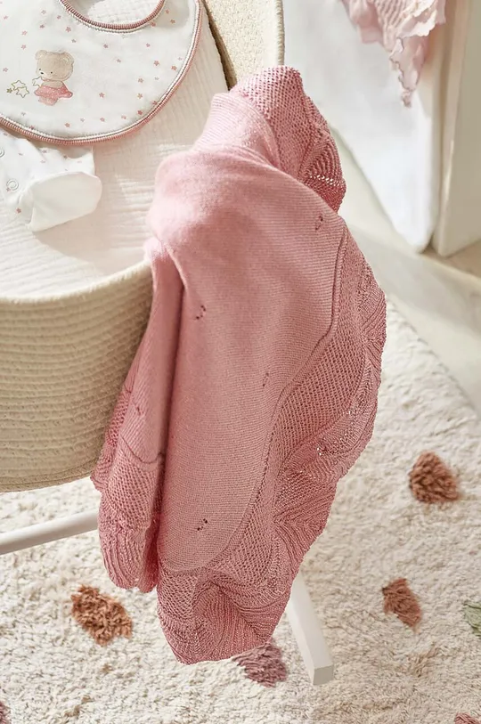 ροζ Κουβέρτα μωρού Mayoral Newborn Παιδικά
