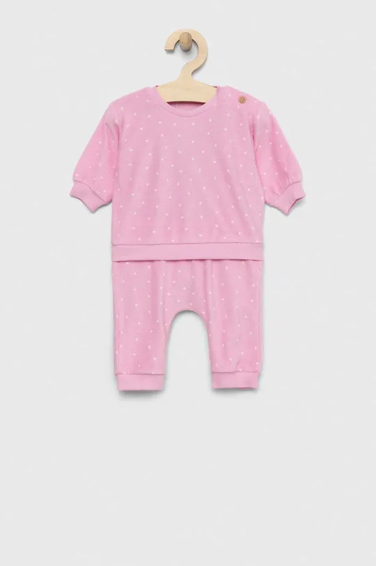 розовый Спортивный костюм для младенцев United Colors of Benetton Детский