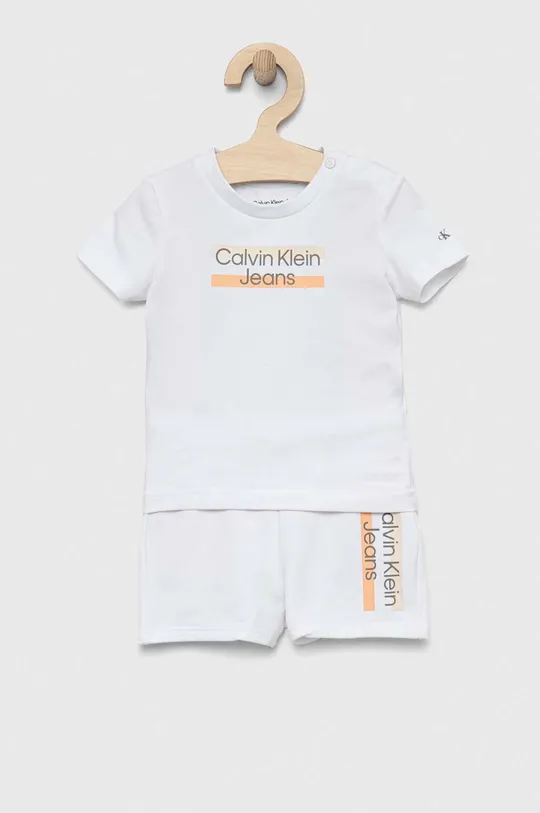 biały Calvin Klein Jeans komplet dziecięcy Dziecięcy