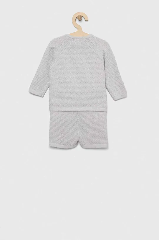 Pamučlni komplet za bebe Calvin Klein Jeans siva