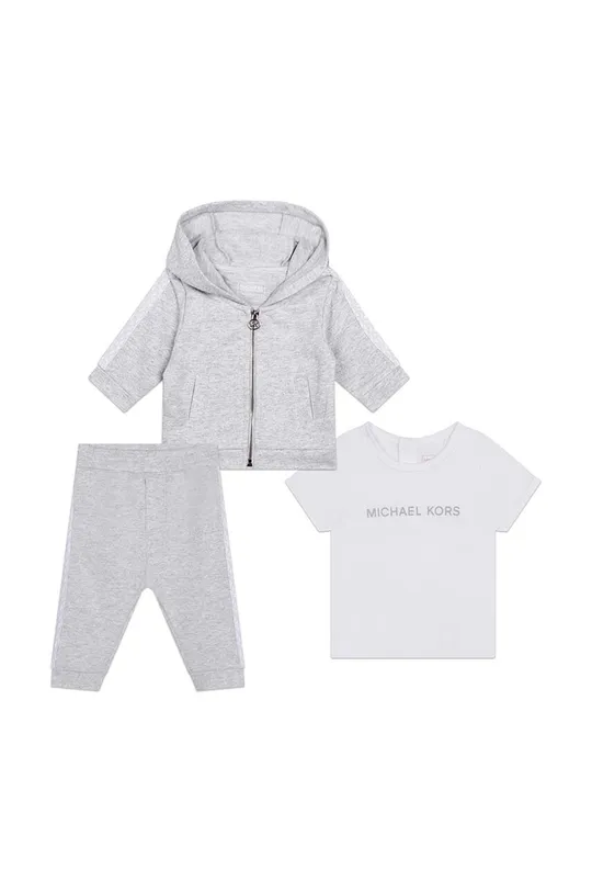 grigio Michael Kors completo in cotone neonato/a Bambini