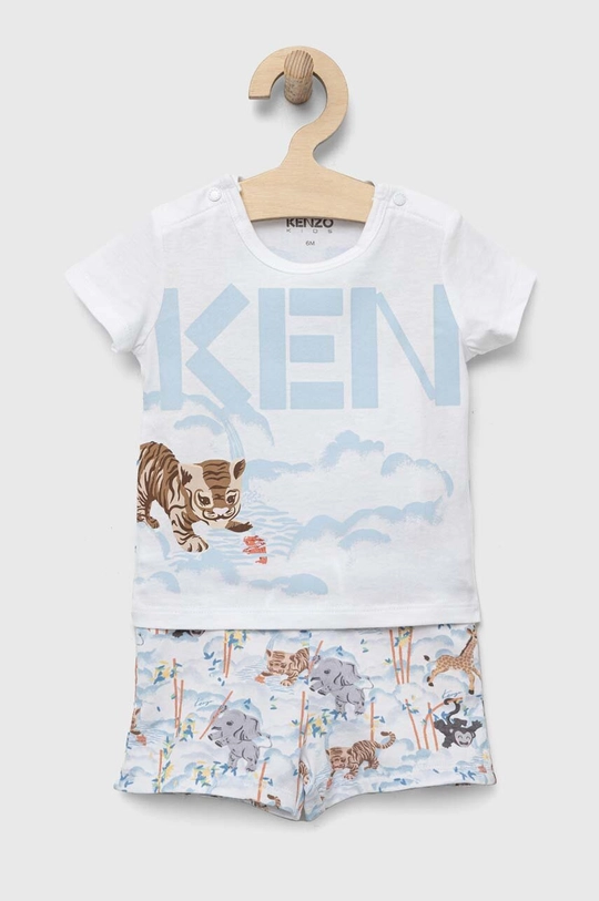 Σετ μωρού Kenzo Kids λευκό