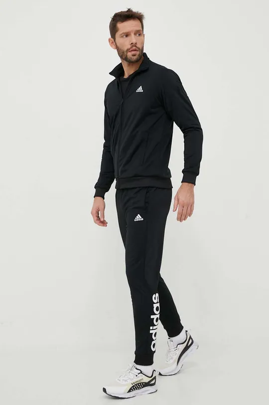чорний Спортивний костюм adidas Чоловічий