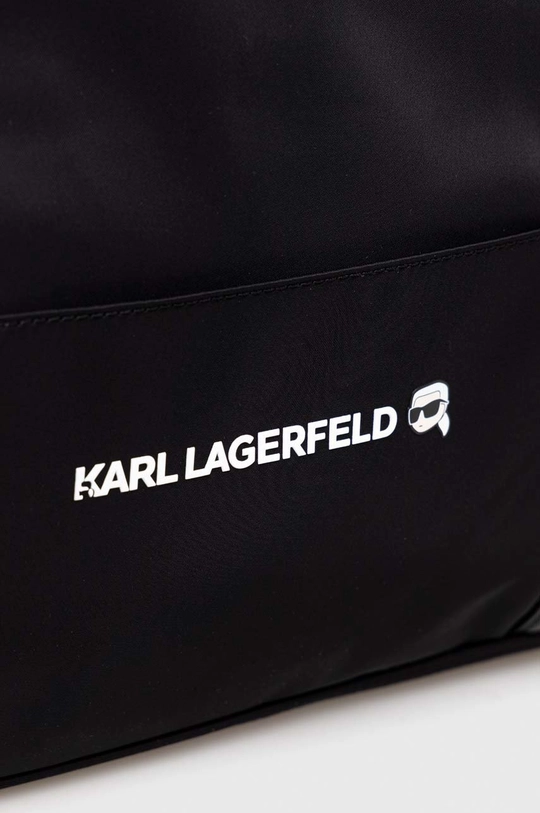 czarny Karl Lagerfeld transporter dla pupila