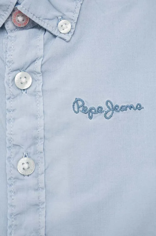 Dječja pamučna košulja Pepe Jeans Misterton  100% Pamuk