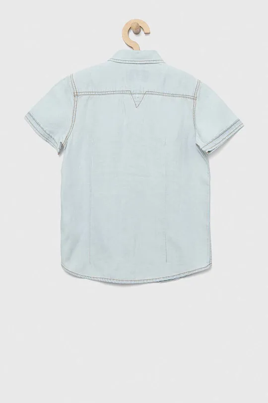 Παιδικό τζιν πουκάμισο Guess  80% Βαμβάκι, 20% Λινάρι