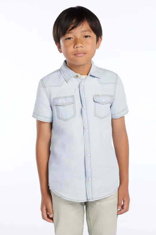 Дитяча джинсова сорочка Guess Для хлопчиків