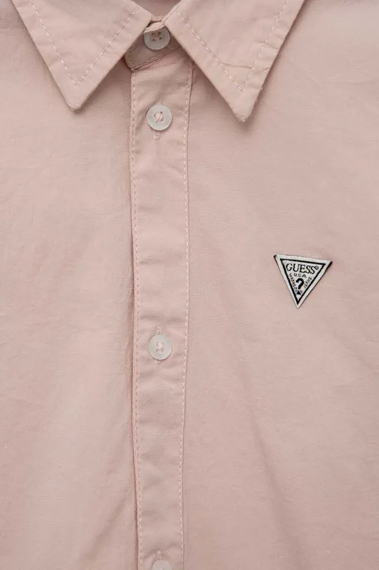 ροζ Παιδικό πουκάμισο Guess