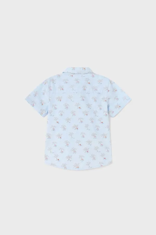 Хлопковая рубашка для младенцев Mayoral голубой
