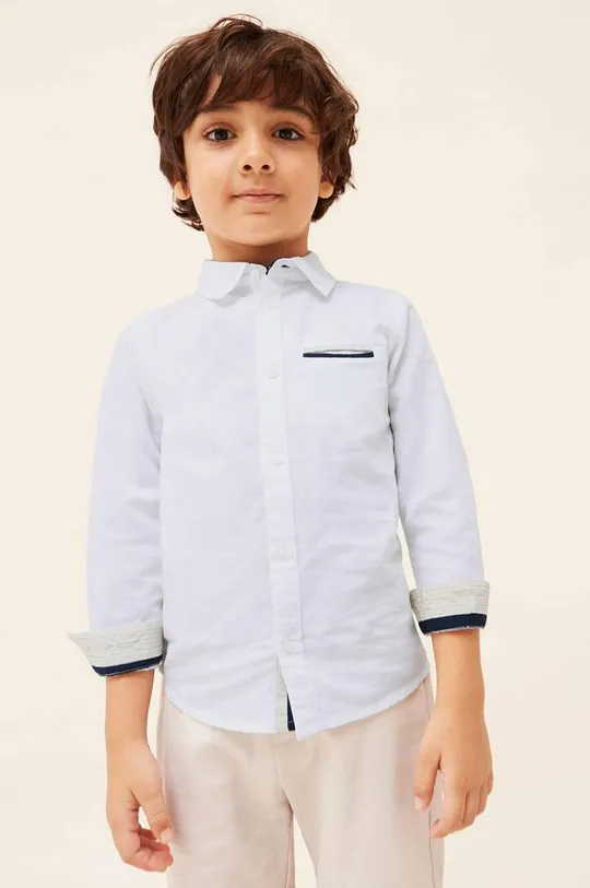 λευκό Παιδικό πουκάμισο Mayoral Για αγόρια