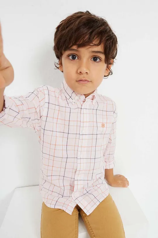 πορτοκαλί Παιδικό πουκάμισο Mayoral Για αγόρια