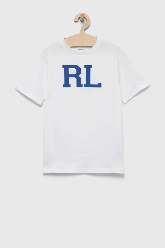 λευκό Παιδικό λινό πουκάμισο Polo Ralph Lauren Για αγόρια